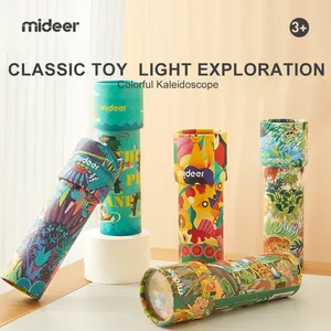 Mideer kaleidoskop MD4229 warna-warni-naga laut petualangan mini kaleidoskop mainan pendidikan untuk anak-anak sensorik