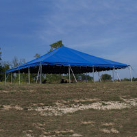 Carpas para Fiestas Celina en Venta, Carpa Transparente de 40 pies x 40 pies para Bodas, Carpas Grandes para Eventos al Aire Libre