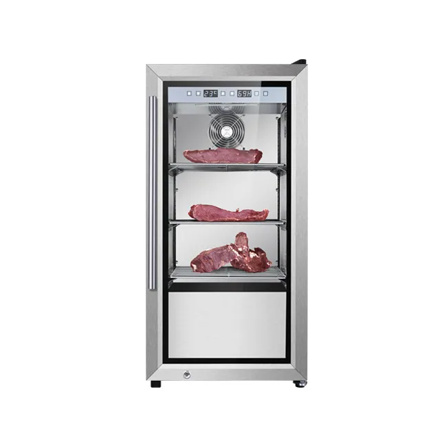 62L Dry Aging Fridge  Meat maturing fridge  Steak ager beef cooler