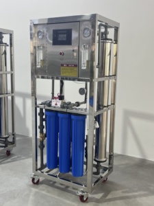 เครื่องกรองน้ำระบบ Reverse Osmosis สำหรับใช้ในครัวเรือน พร้อมปั๊มและถังกรองหลัก 220V - Product Image 2