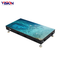 Écran LED de sol intelligent interactif à effet 3D sensible à la danse vidéo P1.95 P2.6 P2.97 P3.91 500x1000