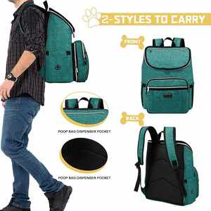 Transportín para perros pequeños, bolsa para gatos, transportadores de mascotas para perros pequeños, transportadores suaves para gatos, bolsillos multifunción, viaje para mascotas de fin de semana - Product Image 4