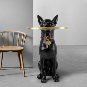 Tavolini da Caffè a Forma di Animale, Decorazione Artistica da Pavimento <span class=keywords><strong>con</strong></span> Piatto Rimovibile per Soggiorno e Caffetteria - Product Image 5