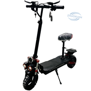 Trottinette Électrique Tout-Terrain Pliable 11 Pouces, Vélo Sportif Améliorable à Double Moteur pour Adultes, Charge 200KG, 48V 351-500W - Product Image 1