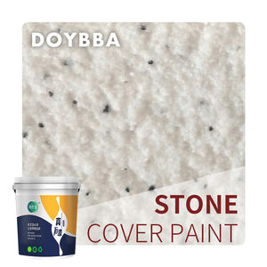<span class=keywords><strong>Peinture</strong></span> extérieure à <span class=keywords><strong>effet</strong></span> de pierre naturelle de qualité supérieure Durabilité de plus de 10 ans et application de vernis liquide imperméable pour revêtement mural - Product Image 1