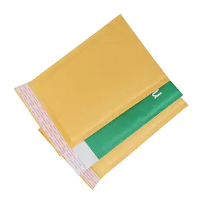 자체 접착 맞춤형 로고 인쇄 크래프트 패딩 버블 우편물 생분해성 봉투