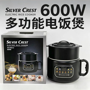 Silver Crest Electric Rice Cooker 600W Multi Function Smart Cooker With Timer For Home <b>Kitchen</b> Use - Product Image 5