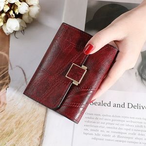 Vente en gros Nouveau Petit Portefeuille Rétro Mode Femmes Multi Slot Carte Clip Vintage Simple <span class=keywords><strong>Porte</strong></span>-Cartes <span class=keywords><strong>Portable</strong></span> <span class=keywords><strong>Porte</strong></span>-<span class=keywords><strong>Monnaie</strong></span> - Product Image 2