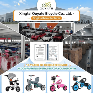 Tricycle à trois roues pour enfants avec musique pour les enfants de 1 à 6 ans, poussette en métal pour bébé - Product Image 6