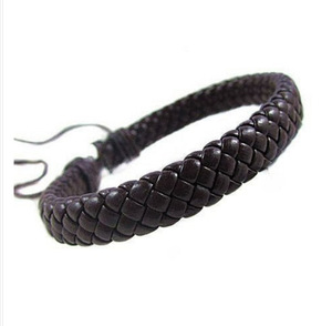 Pulseras de Cuero Trenzado Negro y Marrón Personalizadas para Hombre y Mujer, Estilo Surfista - Product Image 3