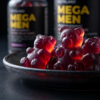 Formule riche en nutriments personnalisée OEM pour la vitalité et le style de vie actif des hommes, gommes multivitaminées pour hommes