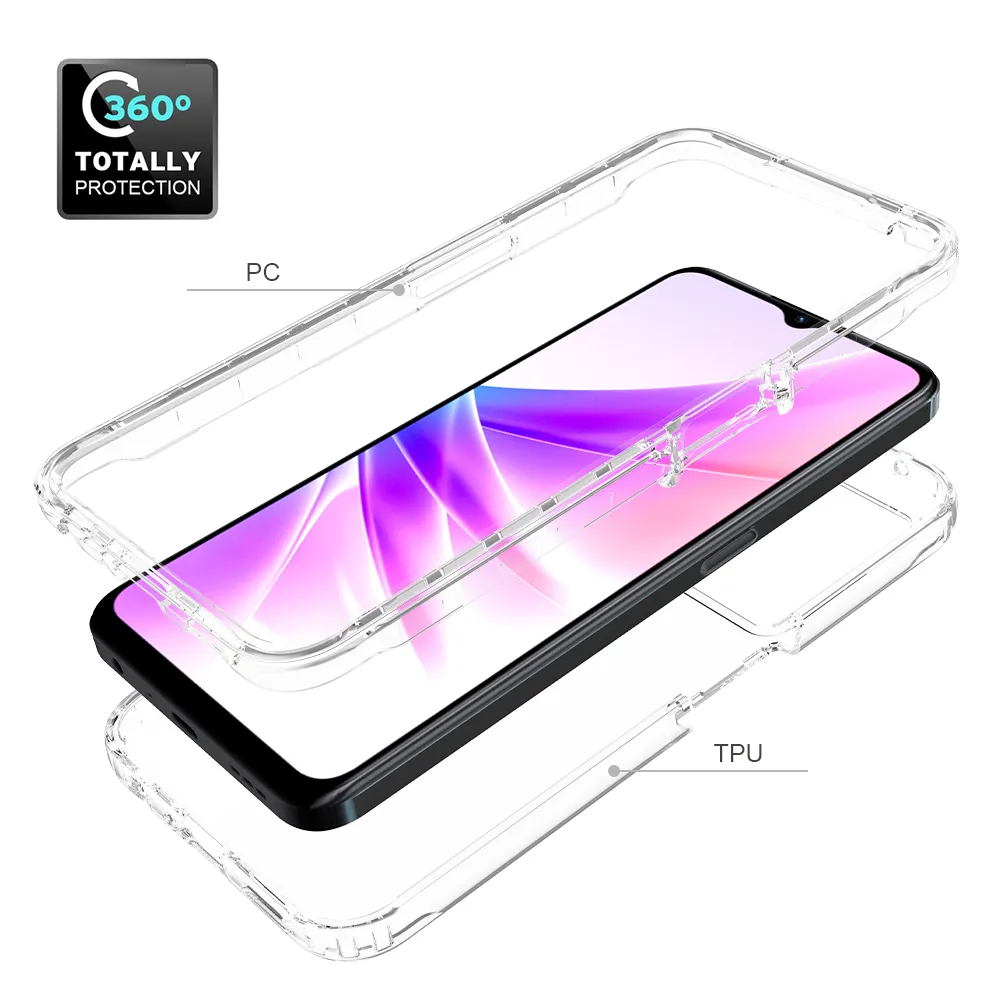 Transparent Shockproof Soft TPU Back Cover Cases for OPPO A77 A57 Phone Accessories for OnePlus Nord N300 Mobile Phone Case