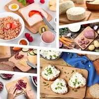 Petite planche à découper en bambou de 22x14cm, gravure personnalisée, lot de 6 mini planches à découper en bois pour petit-déjeuner, plateau de service pour repas