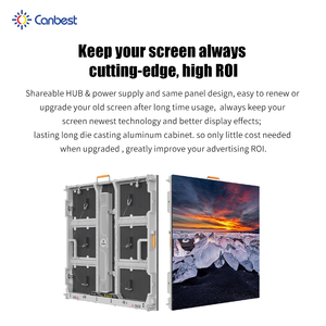 Ngoài trời 4x8 ngôi sao quốc gia P6 P10 LED Video Đăng bảng màn hình painel IP65 LED Video tường videowall Tủ 4m x 3M LED biển quảng cáo - Product Image 5