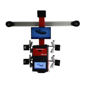 Trung Quốc nhà máy Xe bốn bánh xe aligner <span class=keywords><strong>3D</strong></span> tự động đứng bánh xe liên kết toàn bộ PRE-W7 - Product Image 1