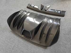 Partes del cuerpo de fibra de carbono estilo HM utilizadas con actualización del kit de cuerpo de cuatro piezas extendido para <span class=keywords><strong>Ferrari</strong></span> F430 - Product Image 4