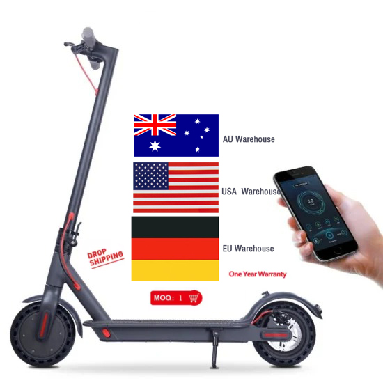 Австралия склад дропшиппинг M365 двухколесные электрические скутеры с 8,5 дюйма 350 Вт Электрический Скутер Складной E скутер способный преодолевать Броды для взрослых