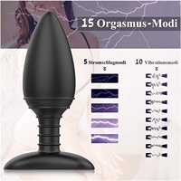 Bestseller 10-stufiger Ferngesteuerter Elektrischer Vibrations-Analplug Tragbarer Prostata-Massager für Frauen und Männer Sexspielzeug