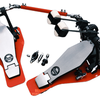 Beatello JBK Direct Drive Double Bass Drum Pedal Metal Double Bass Drum Pedal for Bass Drum