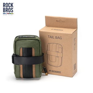 ROCKBROS <span class=keywords><strong>ROAD</strong></span> to SKY SERIES, neumático reutilizable, bolsa trasera pequeña para ciclismo, bolsa para SILLÍN trasero de bicicleta de montaña y carretera - Product Image 5