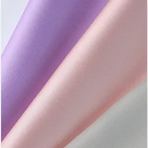 50D Satin Chiffon Fabric Imitation Silk Polyester Fabric Soft Skin Excellent Quality Wedding Dress Fabric Pageant Dress