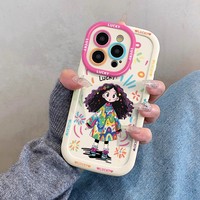Compatible pour Apple 16 15 Plus 13-Mario pour iPhone 14 Pro Max Silicone TPU Phone Case Antichoc Mobile Cover