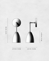 Lámpara de Pared de Latón Envejecido Decorativa Clásica para Interiores, Estilo Retro Vintage Americano de Lujo XZ