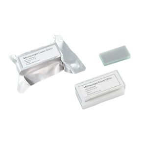 <span class=keywords><strong>Microscope</strong></span> de laboratoire en verre à couverture carrée de haute qualité 22x22mm - Product Image 5