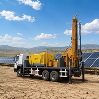 Foreuse de puits d'eau montée sur camion BDMCZ-260 avec compresseur d'air, pour forage jusqu'à 260 m, vente directe usine