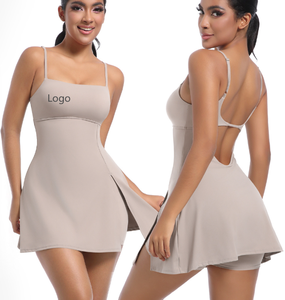 2025 nuevo estilo vestido de tenis Fitness gimnasio ropa deportiva para mujeres deportes tenis Golf Yoga traje conjunto mujeres - Product Image 1