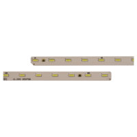 STO550AN5_51LED_L Rev04 Bande lumineuse LED en aluminium pour KD-55XE7005 V550QWSE5 XBR-55X800E 6000K Lumière du jour Ensemble de 2 pièces CRI 90 Ra>80