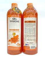 Gel Douche Exfoliant Hydratant et Nettoyant pour Hommes, Vente en Gros Usine OEM, aux Herbes, Vitamine E, Collagène et Rose, Anti-oxydant, 1000ml