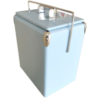 Glacière métallique durable 7L/13L/17L/28L pour garder au frais – Idéale pour les fêtes