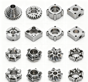 Servizi di Prototipazione Rapida in Metallo, Lavorazione CNC Personalizzata di Parti in Titanio, Rame, Acciaio Inossidabile e Alluminio, Tornitura e Fresatura - Product Image 1