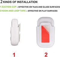 Lampu Indikator Hijau/Merah Timer 2 Menit untuk Pelatihan Sikat Gigi Anak dengan Pengait dan Perekat Velcro