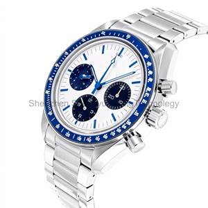 Reloj de Hombre, Resistente al Agua, con Bisel Giratorio de Cerámica, Cristal de Zafiro, Correa de Acero Inoxidable, Reloj Mecánico Automático - Product Image 3