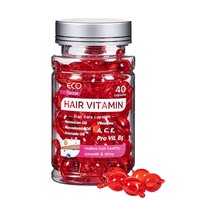 Fabricant et fournisseur de capsules de sérum capillaire en gros, nourrissant et lissant pour cheveux secs et abîmés, OEM ODM