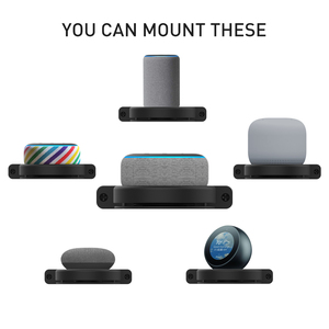 Echo Dot Wall VoiceAssistant Support de montage pour haut-parleur, gain de place, support de montage mural au plafond pour <span class=keywords><strong>Homepod</strong></span> Mini, - Product Image 2
