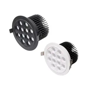 Lampu toko perhiasan LED sorot tersembunyi Ultra Flat, lampu sorot langit-langit putih netral 230V IP44