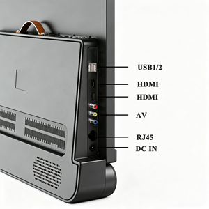Téléviseur intelligent portable Webos de 24 pouces, 12 V CC, autonomie de 3 heures, <span class=keywords><strong>pour</strong></span> la cuisine, le <span class=keywords><strong>camping</strong></span>, les espaces extérieurs - Product Image 5