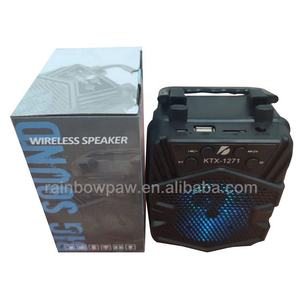 Caixa de Som <span class=keywords><strong>KTS</strong></span> KTX-1271 Original de Fábrica, Nova Caixa de Som Portátil Sem Fio de 3 Polegadas para Festas ao Ar Livre - Product Image 4