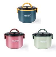 Bento zum Mitnehmen 306 Edelstahl Lunchbox Schule wieder verwendbares Schüler Mittagessen mit Lunchbox wärmer Heiz boxen