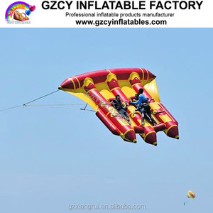 Inflatable Flying Fish <strong>Towable</strong> / Inflatable Flying Banana / Flying Inflatable Water Sled for Sale - Product Image 3