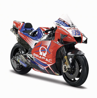 Modèle de moto Red Bull à l'échelle 1:18 en alliage d'aluminium moulé sous pression, ornement personnalisé, objet de collection, voiture de course GP en métal