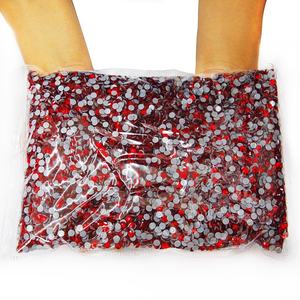 Yantuo, venta al por mayor, a granel, Ss20 Ss10 Hotfix, diamantes de imitación de cristal Rosa neón, cristal Ab, Ss6, diamantes de imitación, 144000 Uds. En una bolsa, precio - Product Image 3