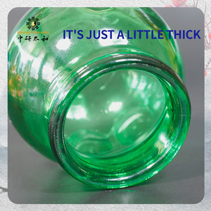 Ensemble traditionnel chinois <span class=keywords><strong>en</strong></span> <span class=keywords><strong>verre</strong></span>, carafe de thérapie <span class=keywords><strong>en</strong></span> <span class=keywords><strong>verre</strong></span>, à emporter sous vide, 2 pièces - Product Image 4