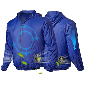 Outdoor <strong>Cooling</strong> <strong>Jacket</strong> With air Conditioning Fan <strong>Cooling</strong> <strong>Jacket</strong> for Man Work Clothes Fan <strong>Cooling</strong> Cloth - Product Image 1