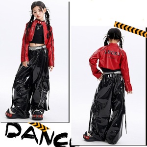 Conjunto de Chaqueta de Danza Jazz para Niñas, Diseño Moderno de Manga Larga, Ropa Elegante para Prácticas de Baile Infantil - Product Image 3