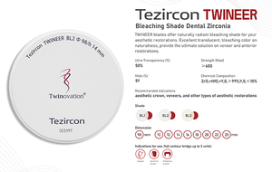 TWINEER Solution antérieure manuelle Blanchiment rayonnant naturel Placage ultime Accessoire esthétique en zircone Équipement de thérapie orale - Product Image 5