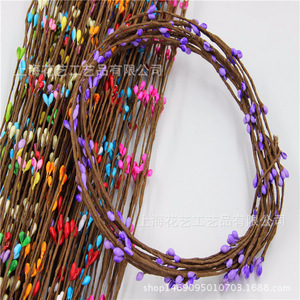 Guirnalda de Bayas y Enredaderas de Arte Floral de Shanghái, 65 cm, Decoración Hecha a Mano para el Hogar y Bodas - Product Image 3